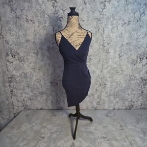 Windsor‎ Navy Asymmetrical Dress